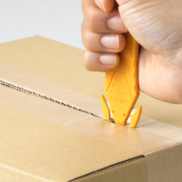 OLFA SK-15 Disposable Small Safety Knife with concealed blade for ultimate safety.