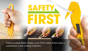 OLFA SAFETY SERIES KNIVES
