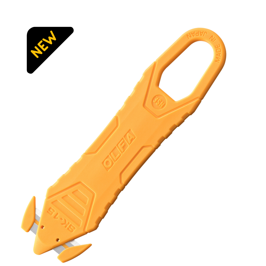 OLFA SK-15 Disposable Small Safety Knife with concealed blade for ultimate safety.