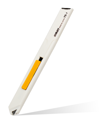 OLFA TS-1 Top Sheet Cutter - 6mm Blade, Manual, Refill Model TSB-1, Made In Japan
